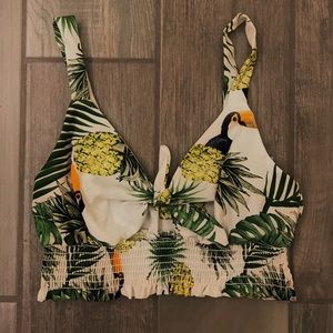Tropical crop top